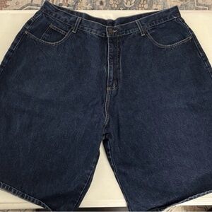 Vintage Solo Semore Men's Dark Indigo Jean Shorts Size 42
